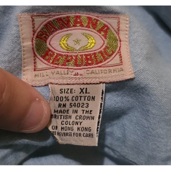 VTG Banana Republic 100% Cotton SAFARI STYLE MENS XL (British Crown Colony) - Picture 2 of 8